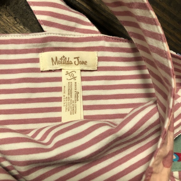 Matilda Jane Parasol Knot Top Happy Size 10 Girls - Picture 4 of 4